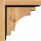 Ekena Millwork Mediterranean Smooth Corbel w/Backplate, Western Red Cedar, 5 1/2"W x 8"D x 8"H COR06X08X08MED01SWR - alternate 4